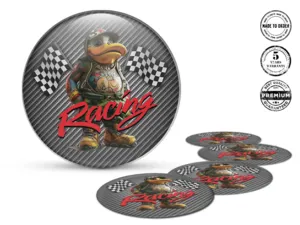 Silicone Stickers Luxury Dome Racing Labels